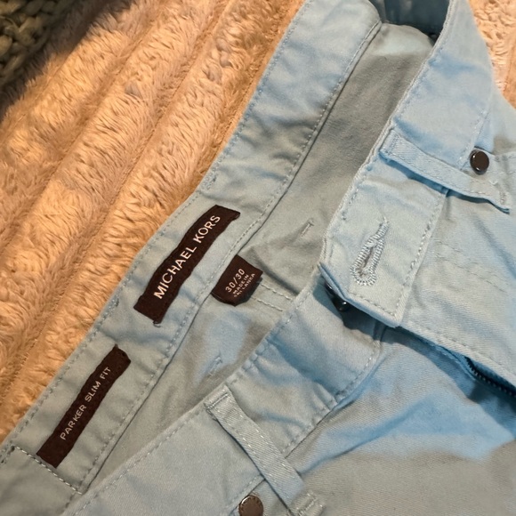 Michael Kors Sky Blue Trousers - Picture 1 of 3